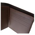 Original leather wallet for men with double card holder. 