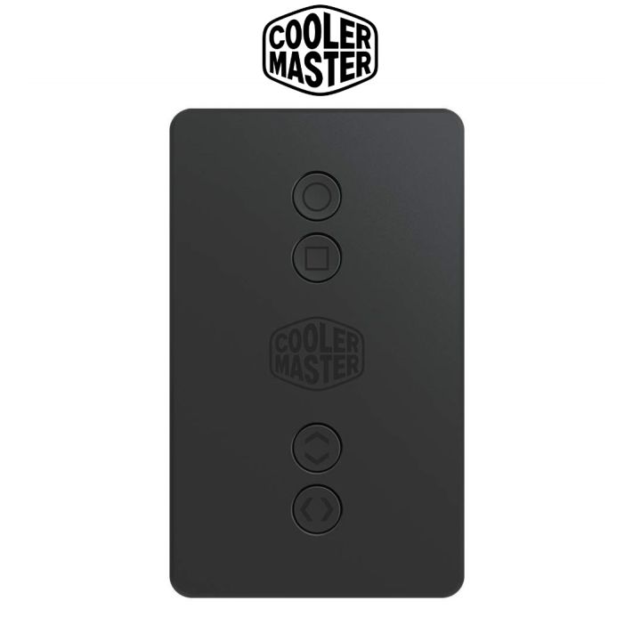 Cooler Master ARGB LED Controller with 4 x 3-Pin Ports Multiple Colour Effects, Thermal Detection Mode, 4-Pin RGB Device Compatible
