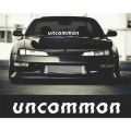 Uncommon Sticker for Car Windshield 20"x2" Car Stickers for Windshield. 