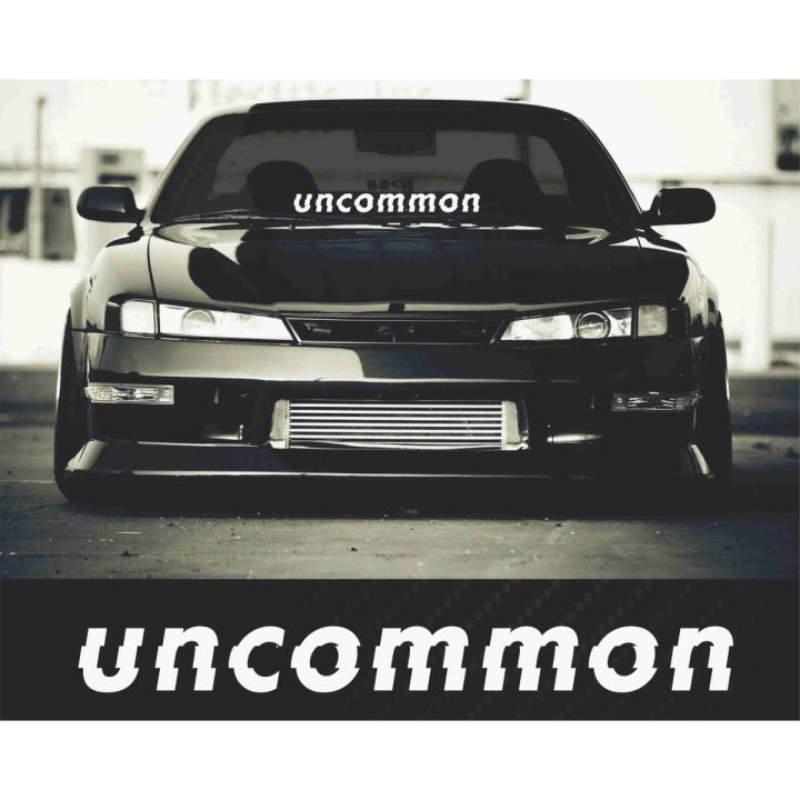 Uncommon Sticker for Car Windshield 20"x2" Car Stickers for Windshield