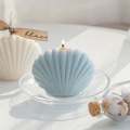 Mini Seashell Scented Candle Set of 2 Coastal Decor Home Fragrance. 