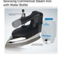 Silver Star ES-300 - / Sewoong / CH / Orchid Commercial Steam Iron with Water Bottle Gravity Feed Steam Press Iron. 