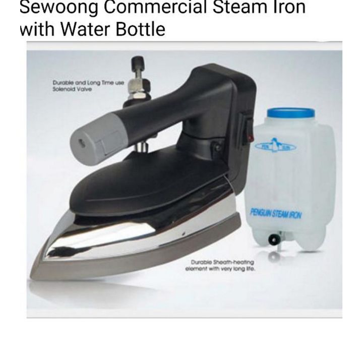 Silver%20Star%20ES-300%20-%20/%20Sewoong%20/%20CH%20/%20Orchid%20Commercial%20Steam%20Iron%20with%20Water%20Bottle%20Gravity%20Feed%20Steam%20Press%20Iron%20-%20Image%204