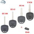 【Universal Car Parts Store】Transponder Key with ID40 Chip for Opel HU43 HU100 YM82 HU46. 