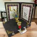 Customized Nikkah Certificate box. 