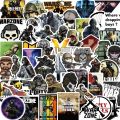Call of Duty Warzone Ghost Advance Warfare Black Ops Game DIY Sticker Water Proof Decal Vinyl for Car Skateboard, Phone, Laptop, Luggage & Guitar – 50 Pieces. 