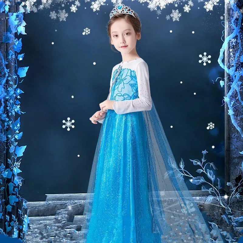 Little girl elsa dress best sale