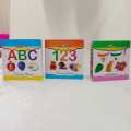 Pack Of 3 Board Books For Kids - ABC, 123, Urdu - Medium Size - Hard Bound Book For Kids- Kids Books For Early Learning- Reading Book For Kids. 
