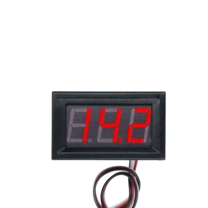 Digital voltage meter.