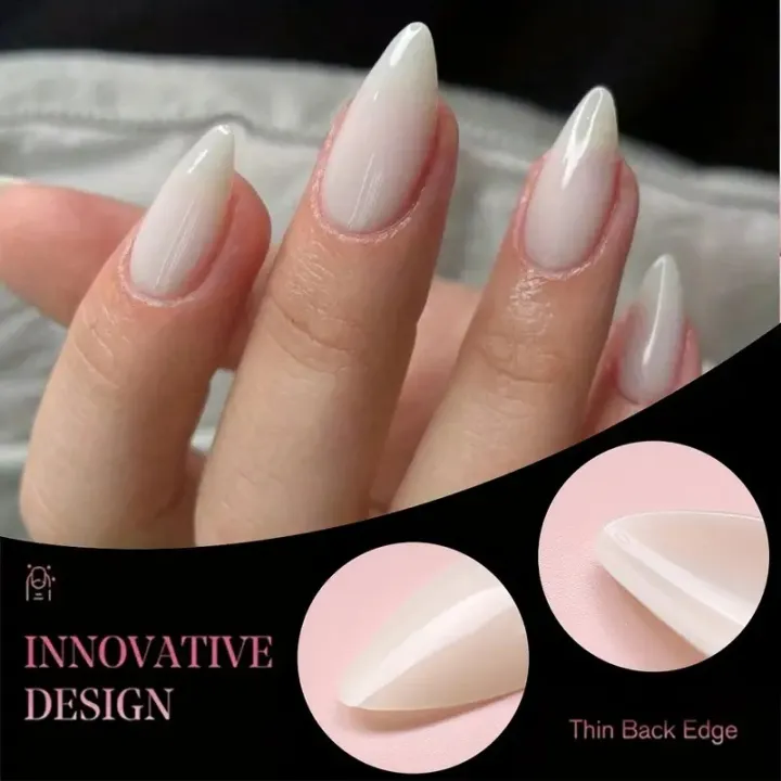 100pcs%20Almond%20Shape%20Transparent%20/%20White%20Color%20Artificial%20Nails%20Nails%20kit%20Acrylic%20Nails%20Transparent%20Artificial%20nail.%20-%20Image%208
