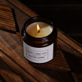 Pack of 4 Scented Candles in Mini Glass Jar with Lid, 2.5-inch - Long-Lasting Fragrance, Even Burn. 