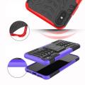 For Apple iPhone XR Heavy Duty Armor Tough Hybrid Shockproof Dual Layer Kickstand Protective Case Cover. 