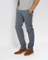 Grey Cotton Chino Slim Fit For Men. 