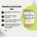 Kaolin Clay Powder 100g- Clay Mask Powder for Skin Pack 100% Natural -organic kaolin clay-china clay powder-cooling clay. 