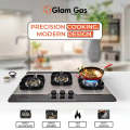 Glam Gas GG Galaxy 12 Hob | 3 Burner | Kitchen Gas Stove | Gas Stove | Choolah. 