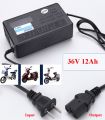 Ebike Electric bicycle charger 36V 2A Deep Cycle EV charger. 