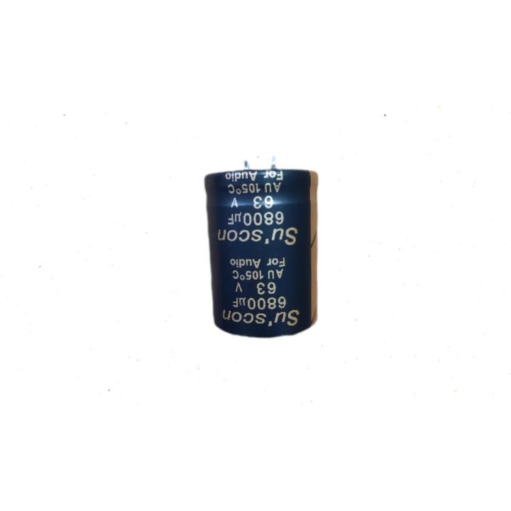 1 pic 6800uf 63V Electrolytic Capacitor