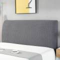 Bed Headboard Cover Dustproof Bed Backrest Gray. 