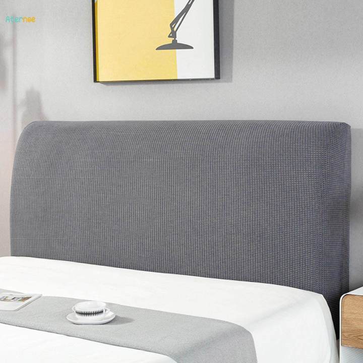 Bed Headboard Cover Dustproof Bed Backrest Gray