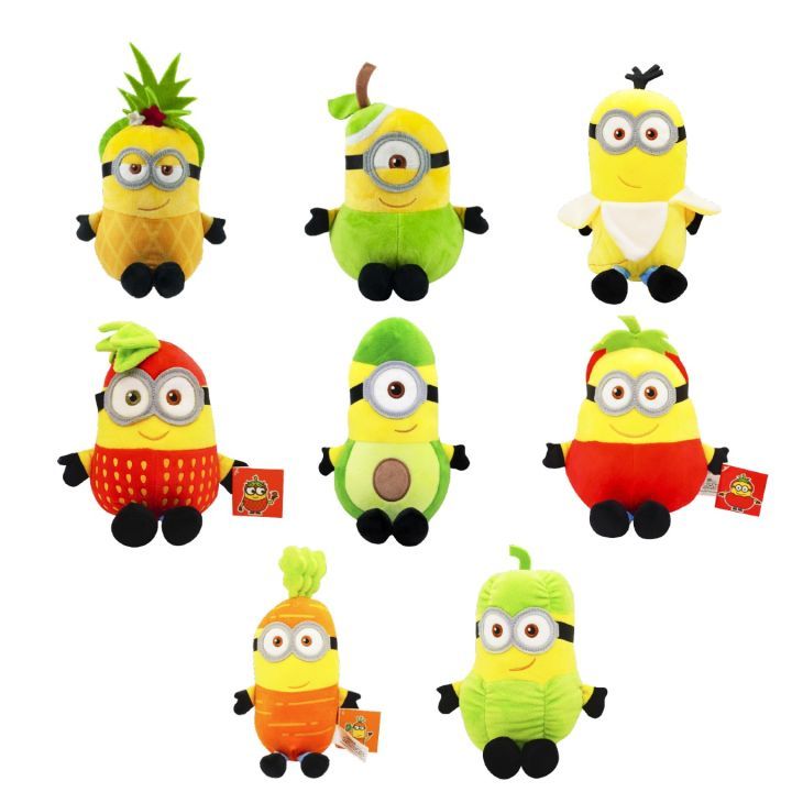 Minions - Fruits/Vegetables Minions Collection 25cm Soft Cuddly Plush ...
