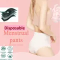 Disposable Period Panty, Women Period Underwear, Postpartum panty, Sanitary Napkin Pants, Menstrual Pull-up Pant. 