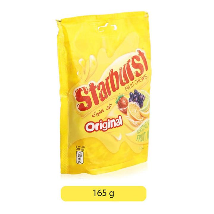 Starburst Original Fruit Chews Candy 165 grams Pouch (Imported)