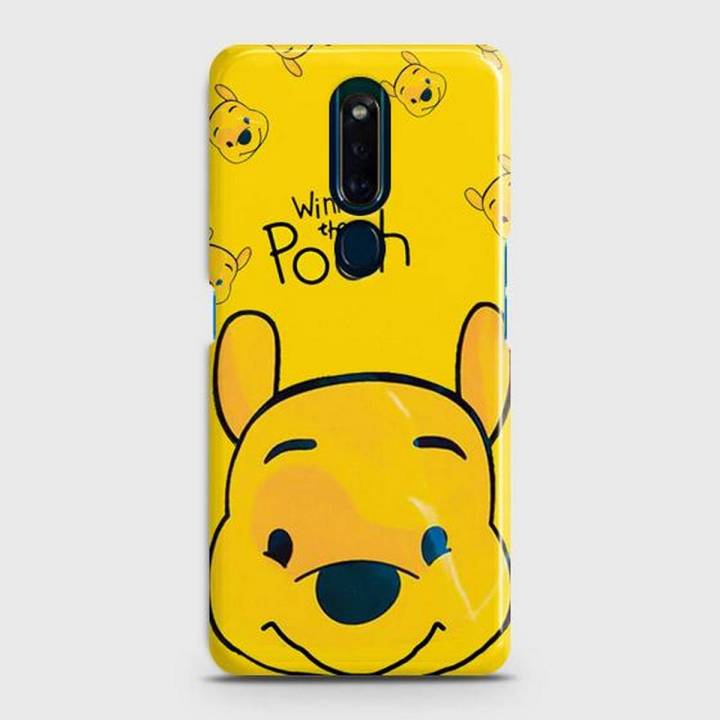 Oppo F11 Pro Cover Case Winni the pooh  Hard Cover- Design 3 Cover