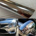 40cm*30cm Newest High stretchable mirror silver Chrome Mirror flexible Vinyl Wrap Sheet Roll Film Car Sticker Decal Sheet. 