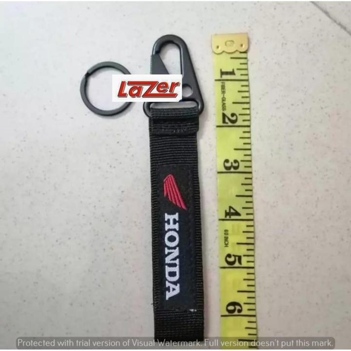 1Pcs Honda Keychain strap -Black