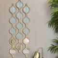 3 Piece New Design Tear Drop Wall Mirror For Home And Office Decoration. 