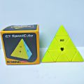 QI MING S2 Fast and Smooth Magnetic Feel Movement Pyramid Triangle Rubik Cube | QY Stickerless Pyraminx Puzzle Toy | PARTNERS COLLECTIONS. 