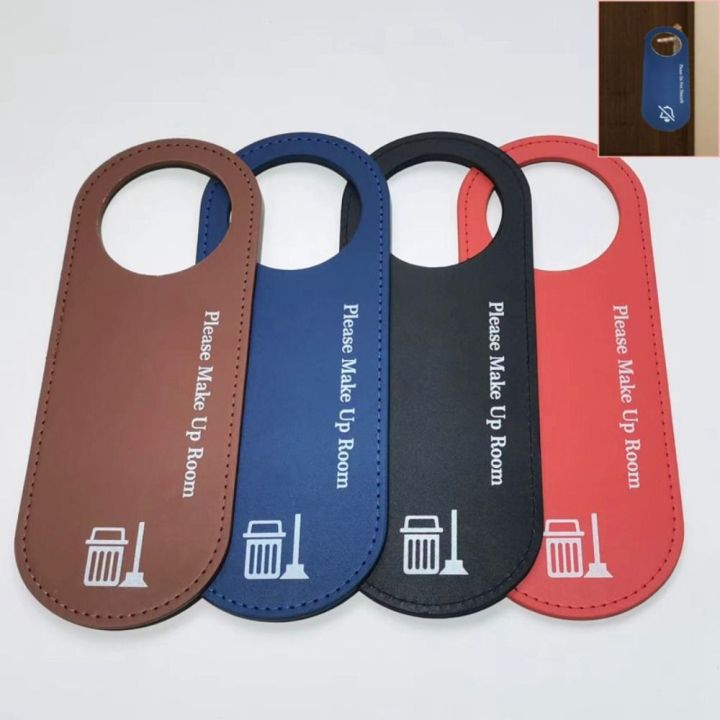 Durable PU Door Sign Double Sided Please Do Not Disturb Hotel Bulletin ...