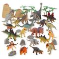 High Quality Rubber Dinosaur Wild Animal Zoo Toys For Kids and Boys best quality. 