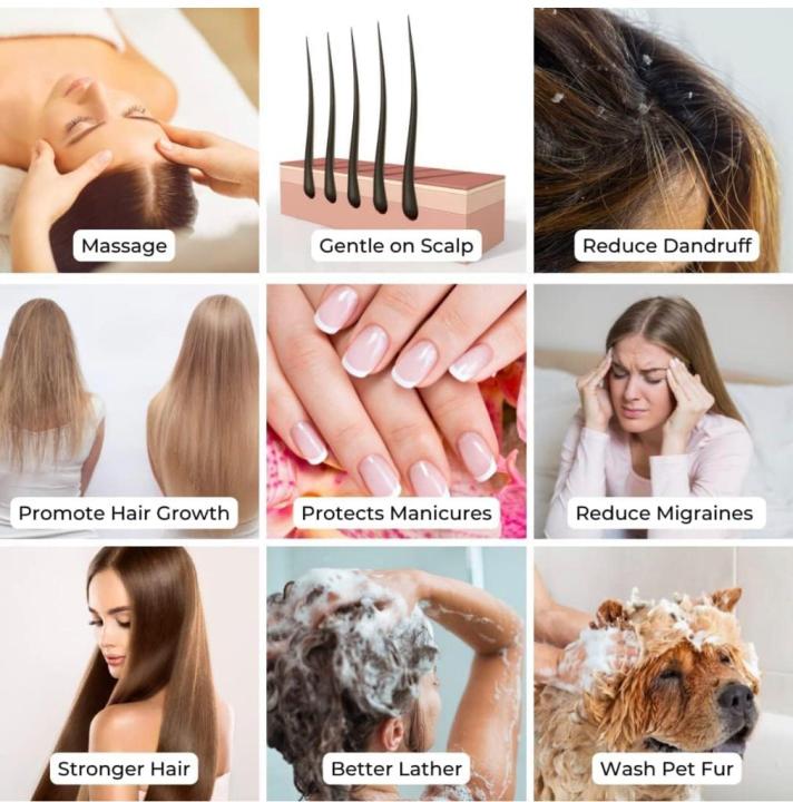Shampoo%20massager%20brush%20-%20Hair%20Scalp%20massager%20brush%20with%20soft%20silicon%20bristles-BLACK%20colour%20-%20Image%202