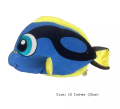 Finding Dory - Dory Fish Blue Soft Cuddly Plush Toy. 