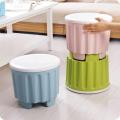 Footrest Stool Modern Minimalist Stool, Colorful, Storage Stool, Stackable, Plastic Stool Footstool Step Stool(1PC). 