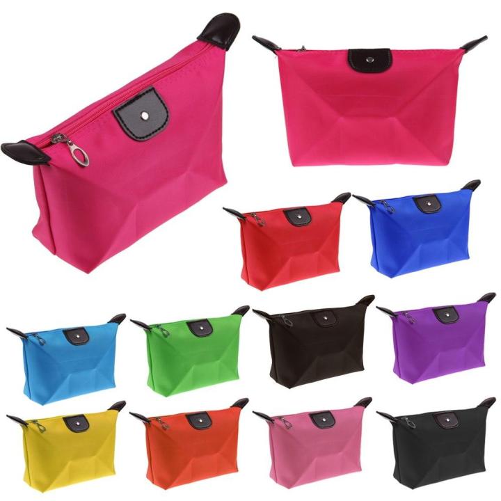 Pouch Toiletry Zipper Waterproof Trendy Multifunction Travel Cosmetic Bag Makeup