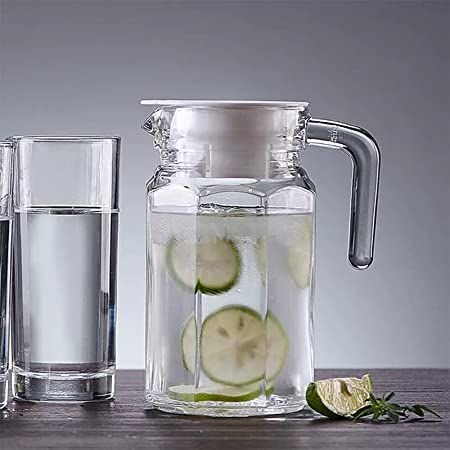 Glass%20Water%20Jug%20with%20plastic%20Lid,%20750%20Litre%20Transparent%20(Crystal%20Clear)%20Glass%20jug,%20Pitcher%20for%20Water,%20iced%20Tea,%20Juice,%20Cocktail%20,%20for%20Dining%20Table%20(750%20ml)%20of%201%20pcs%20-%20Image%202