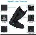 100% water proof Rain shoe covers (Lowest Price), Shoe protector, Long leg High Tube knee high Shoe covers, Long Riding Boot covers, Anti dust overshoes, Bike Gaiter, Reusable & Foldable. 