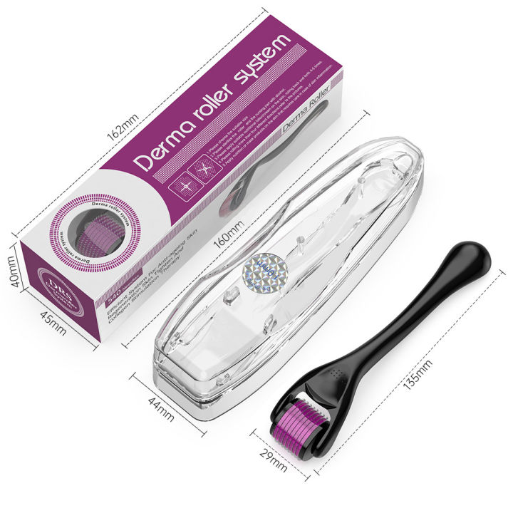 Derma%20Roller%200.5mm/1.0mm%20with%20540%20micro%20needle%20for%20hair%20&%20skin%20Therapy%200.5mm%20-%20Image%202