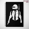 Favourite Plus Pubg Custom Printed A4 University Notebook Personalized Customized Cute Spiral Notebooks. 