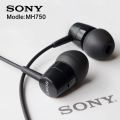Sony MH750 Wired Earphones with Mic – HiFi Stereo Sound, Deep Bass, 3.5mm Jack, Original Quality Handsfree |  For Android, Samsung, Vivo, Oppo, Xiaomi. 