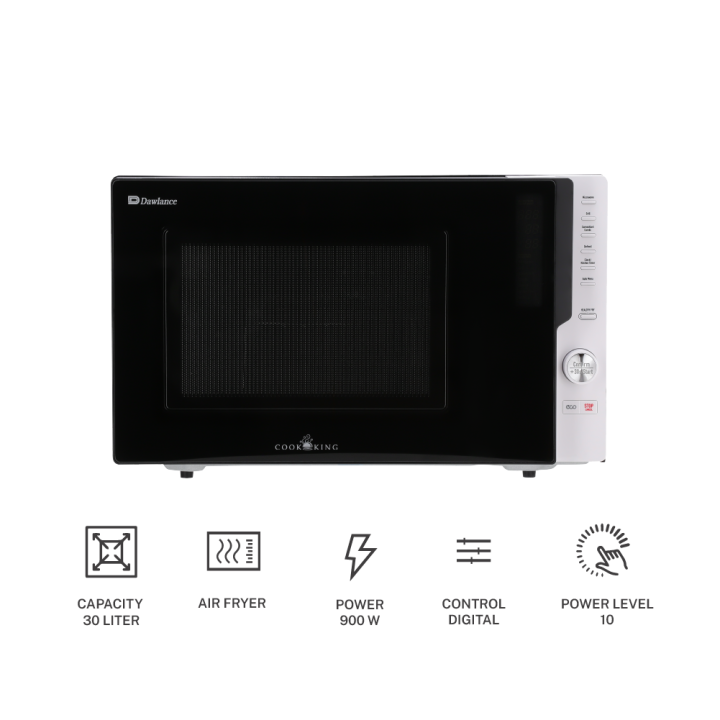 Dawlance%20Microwave%20Oven%20DW%20550%20Air%20Fryer%20Black%20/%20Large%20Capacity%20/%20Grill%20Cooking%20%20/%20Auto%20Cook%20Menu%20/%2030%20Litres%20/%20Micro%20wave%20-%20Image%202