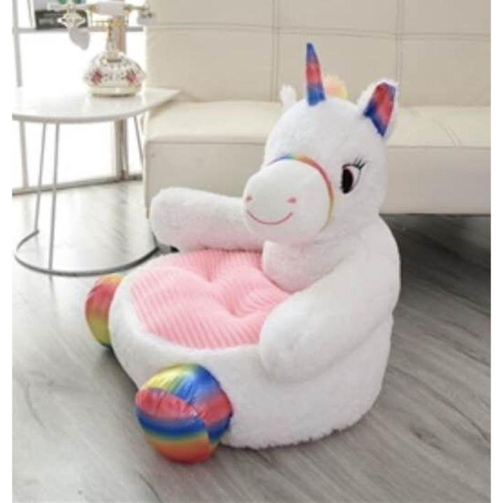 Kids Baby Cartoon Lovely Stuffed Plushed Sofa Seat Sitting for Pillow Chair  Cushion Bouncer Floor Seat Feeding Plush Floor Cute Animal Seats Teddy