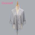 Ameesi Summer Prom Scarf Solid Color Elegant Lady Women Party Shawl. 