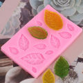 Rose Leaf Silicone Mold Leaves Fondant DIY Cake Decorating Tool Candy Chocolate. 