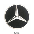 Mercedes Benz Logo Embroidered Iron On Patch Sew On Badge For Kids Bags Cap and Applique. 