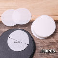 100Pcs/Bag Round Coffee Filter Paper Mocha Pot Ice Drop Pot Filter Paper Espresso Coffee Maker Dripper Coffee Filters Tools. 