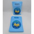 MINIONS THEME FABRIC BAGS PACK OF 10 GOODY BAGS. 