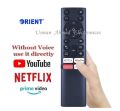 Orient Smart LCD & LED Remote Without Voice Camond with NetFlex & Youtub & Prime Video & Google Play Button. 